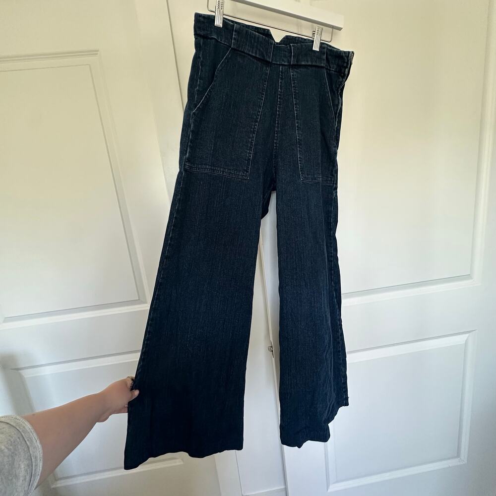 Loup (M) Sabrina Wide Leg Jeans Dark Wash Made in USA Sustainable - Picture 10 of 10